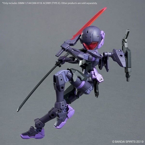 Kolekcionējamas figūras Bandai EXM-H15E ACERBY [TYPE-E] Plastmasa Animāciju un anime (Japāņu animācija)