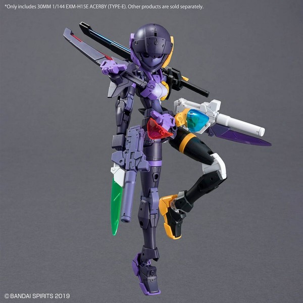 Коллекционная фигура Bandai EXM-H15E ACERBY [TYPE-E] Пластик Анимация и аниме