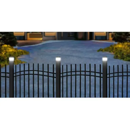 Solar lamp Greenblue GB128 Black