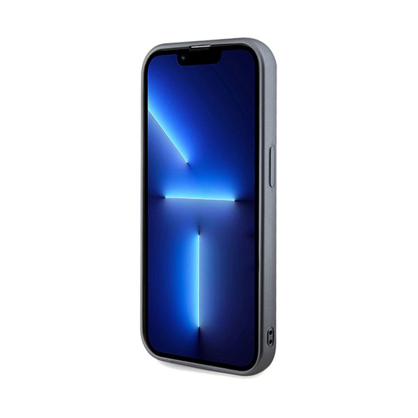 Guess Sequin Script Metal - Case for iPhone 14 Pro (Silver)