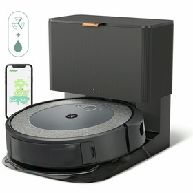 iRobot Robotas Dulkių siurblys Roomba i557840 balso valdymas juodas pilkas A+ Atnaujintas