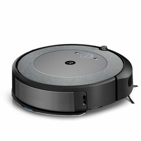 iRobot Robot Vacuum Roomba i557840 Voice Control Round Black Grey Refurbished A+