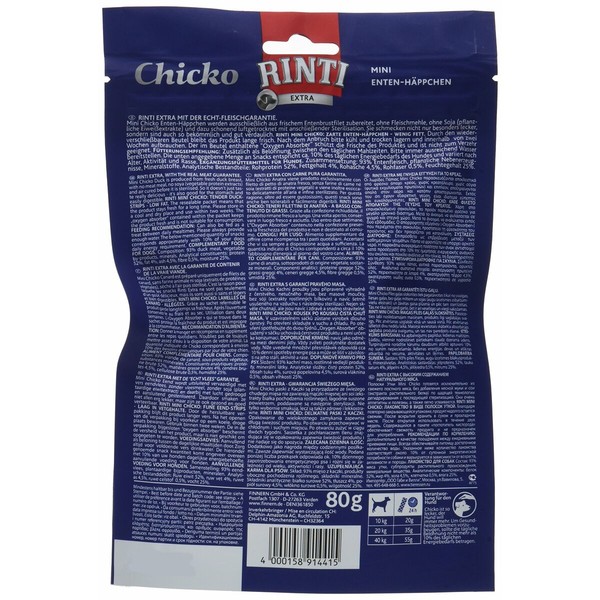 Suņu uzkodas Rinti Pīle 80 g