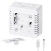 Sienas pulkstenis Adler CR 1150w Melns
