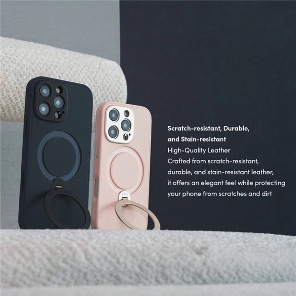 Moshi Kameleon MagSafe - Case for iPhone 16 Pro Max with Stand Function (Shell Pink)