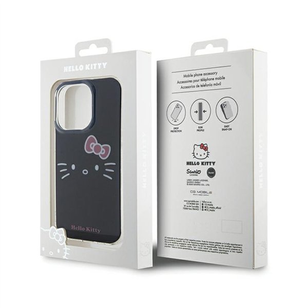 Hello Kitty IML Kitty Face - iPhone 13 Pro Case (black)