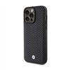 BMW Leather Diamond Pattern - Case for iPhone 15 Pro (Black)