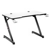 Письменный стол Huzaro Hero 2.5 Белый Чёрный Алюминий 120 x 60 cm