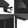 Desk Gaming Huzaro HZ-Hero 4.7 Black MDF Wood 160 x 75 cm