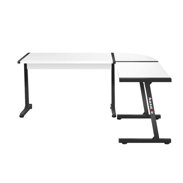 Rašomasis stalas Huzaro HZ-Hero 6.0 Balta Plienas Anglies pluoštas 178 x 4 x 112 cm