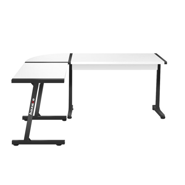 Rašomasis stalas Huzaro HZ-Hero 6.0 Balta Plienas Anglies pluoštas 178 x 4 x 112 cm