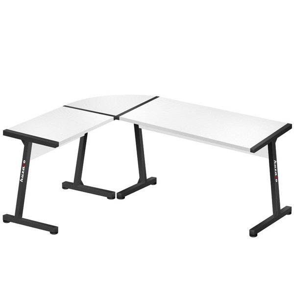 Rašomasis stalas Huzaro HZ-Hero 6.0 Balta Plienas Anglies pluoštas 178 x 4 x 112 cm