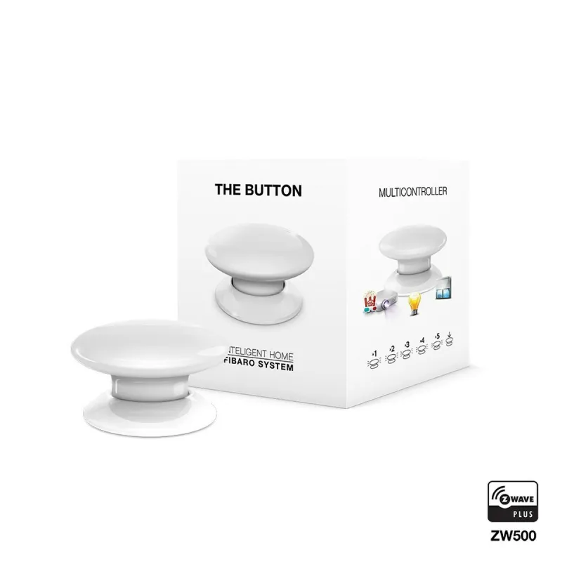 Durų skambutis Fibaro The Button 3,6 V 1 Dalys (1 vnt.)
