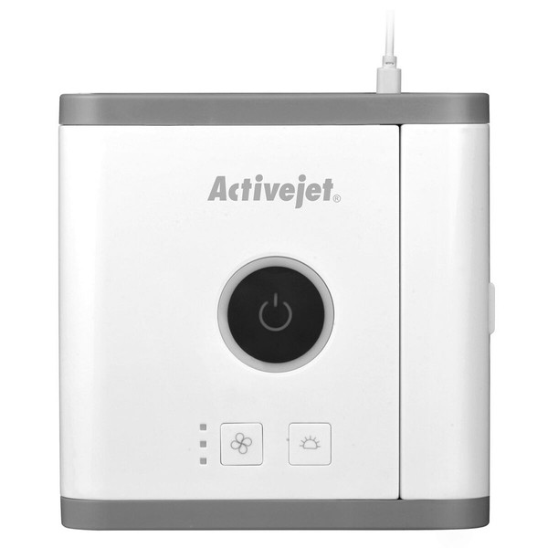 Pārnēsājams Iztvaikojošs Gaisa Dzesētājs Activejet MKR-550B Balts Pelēks 6 krāsas 5 W 550 ml
