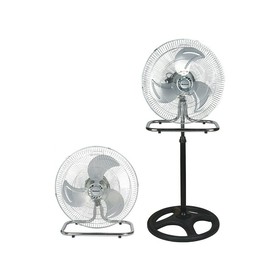 Vapaasti seisova tuuletin Ravanson WT-7046 Musta Teräs 80 W