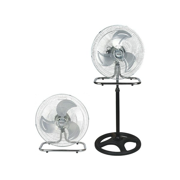 Pastatomas ventiliatorius Ravanson WT-7046 Juoda Plienas 80 W