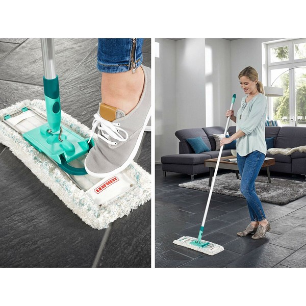 Mop Leifheit Profi Cotton Plus White Grey Turquoise