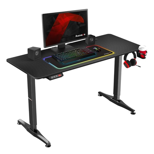 rakstāmgalds Huzaro HZ-Hero 8.5 Melns 140 x 60 cm
