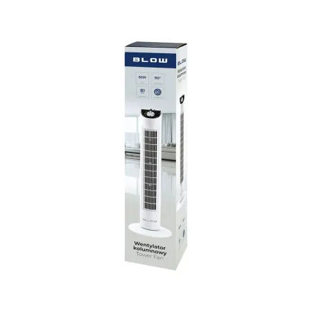 Pastatomas ventiliatorius Blow 44-073# Balta 80 W