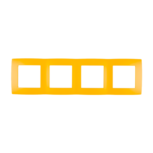 Pilsētas četrkāršais panelis dzeltens