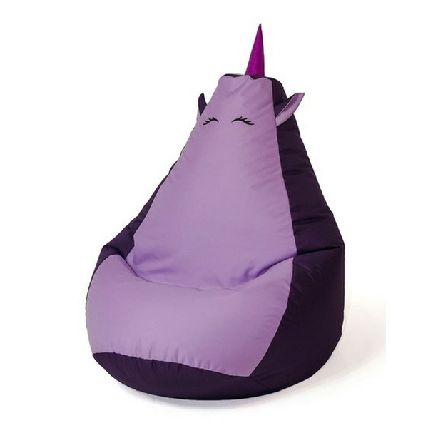 Pehmustettu istuin GO GIFT Purppura Oxford 140 x 100 cm