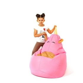 Pehmustettu istuin GO GIFT Pinkki Oxford 140 x 100 cm