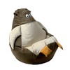 Pehmustettu istuin GO GIFT Beige Pronssi Oxford 105 x 80 cm