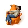 Pufs GO GIFT Oranžs Oxford Kaķis 130 x 90 cm