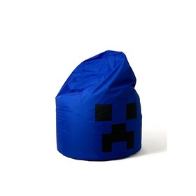 Fotelis GO GIFT Mėlyna Oxford minecraft