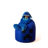 Pouffe GO GIFT Blue Oxford minecraft