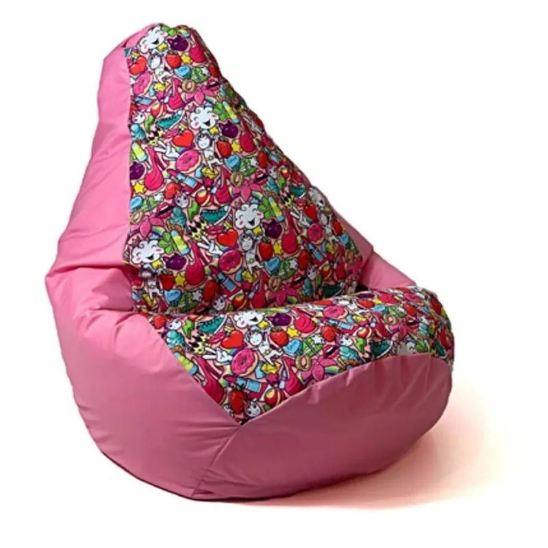 Pehmustettu istuin GO GIFT Pinkki 130 x 90 cm Päärynä