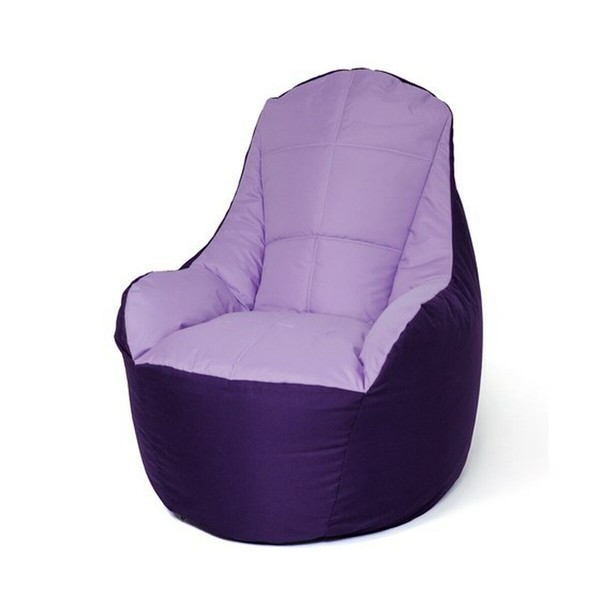 Pehmustettu istuin GO GIFT Purppura Oxford tejido antidesgarros