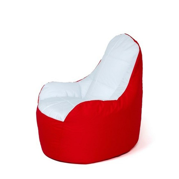 Fotelis GO GIFT Balta Raudona Oxford tejido antidesgarros