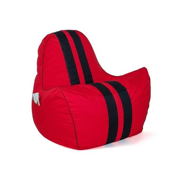 Pehmustettu istuin GO GIFT Musta Punainen Oxford tejido antidesgarros 140 x 100 x 100 cm 140 x 100 cm