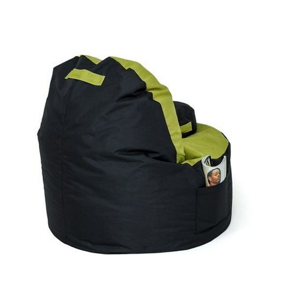 Pehmustettu istuin GO GIFT Musta Oliivi Oxford tejido antidesgarros 120 x 80 x 80 cm