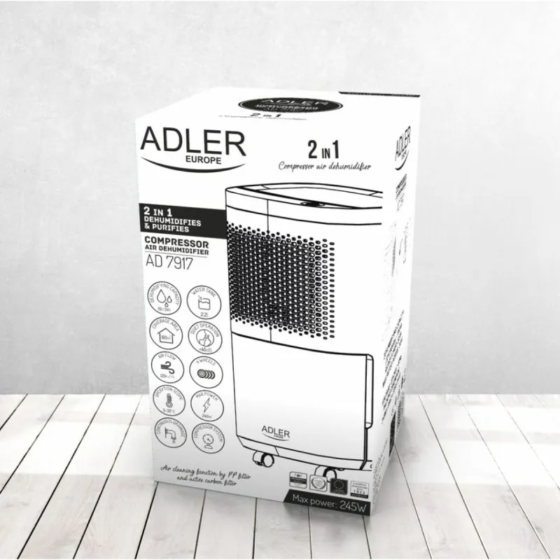 Dehumidifier Adler AD 7917 200 W 2,2 L