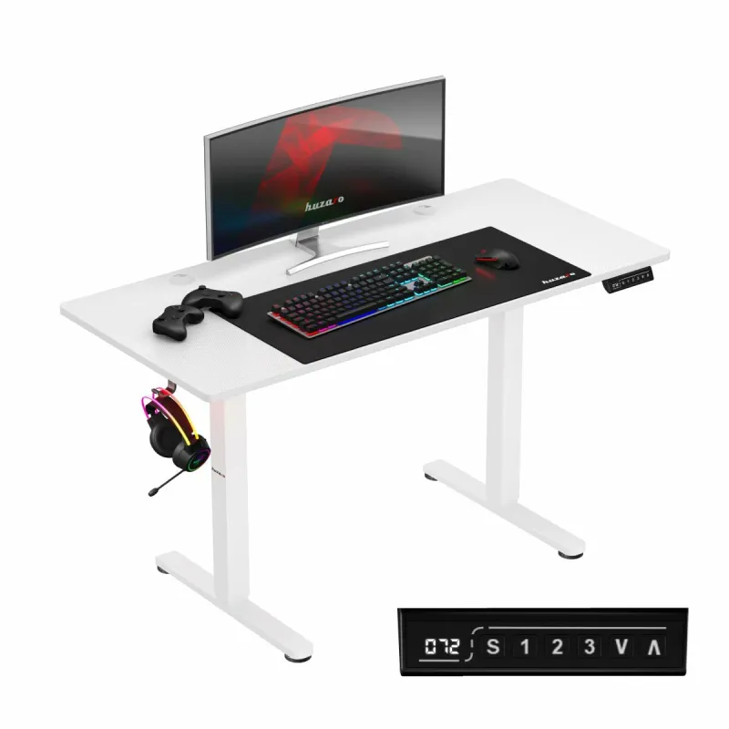 Pöytä Huzaro HZ-Hero 8.2 White Valkoinen