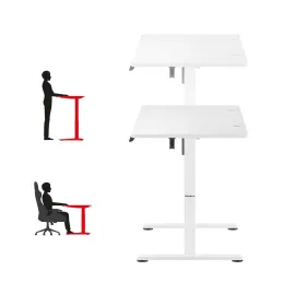 Pöytä Huzaro HZ-Hero 8.2 White Valkoinen
