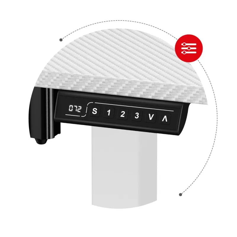 rakstāmgalds Huzaro HZ-Hero 8.2 White Balts