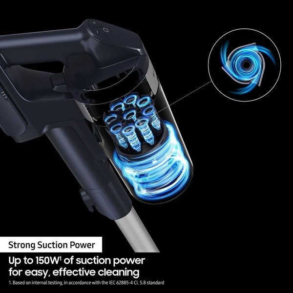 Bezvadu Ciklonisks Putekļu Sūcējs ar Birsti Samsung VS15A60AGR5 150 W