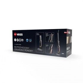 Bezvadu Putekļu Sūcējs Eldom VESS Melns 130 W