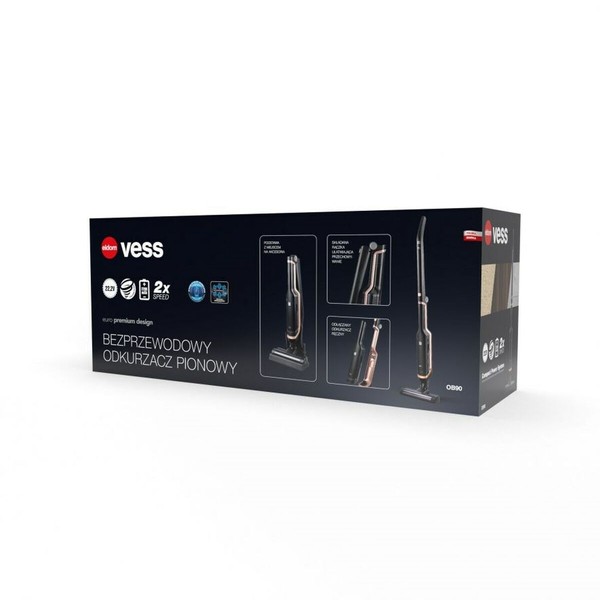 Langaton pölynimuri Eldom VESS Musta 130 W