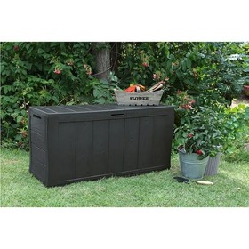 Storage Box Keter 230415 Graphite 270 L Plastic