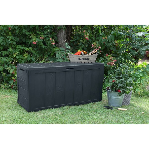 Storage Box Keter 230415 Graphite 270 L Plastic