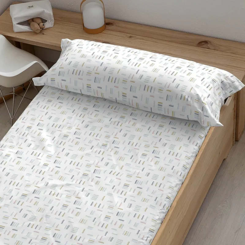 Подогнанный нижний лист Kids&Cotton Italo Разноцветный 105 кровать 105 x 200 cm