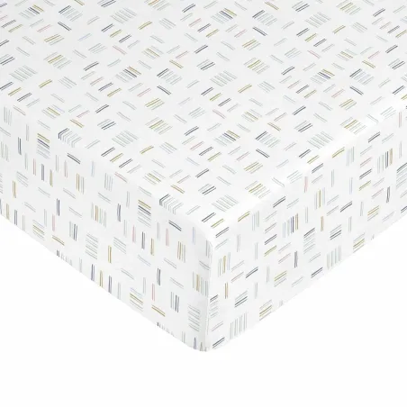 Подогнанный нижний лист Kids&Cotton Italo Разноцветный 105 кровать 105 x 200 cm
