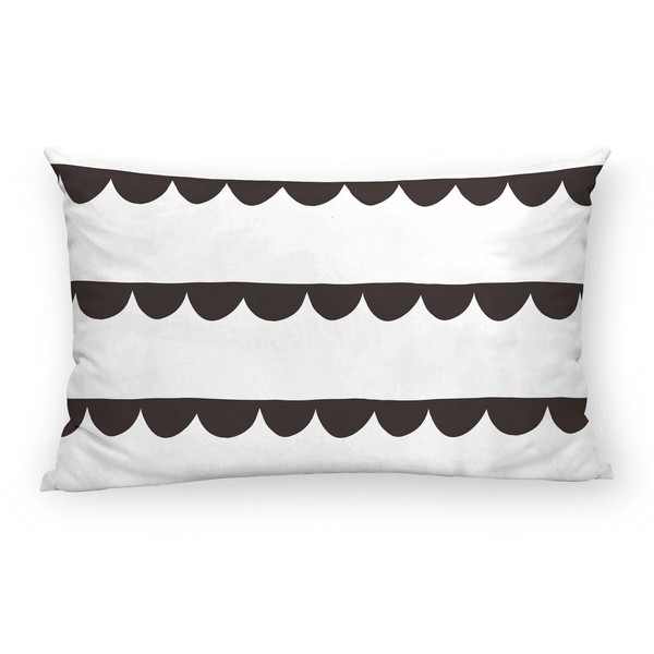 Tyynyliina Kids&Cotton Guildo black 40x60cm