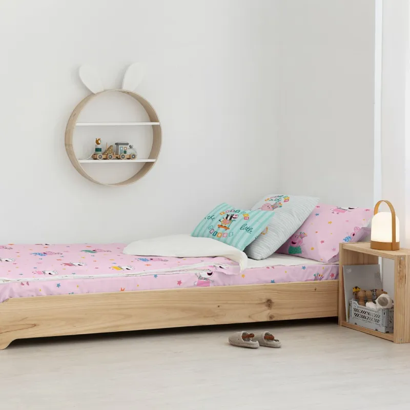 Peitto Peppa Pig Awesome Monivärinen 90 x 200 cm 90 x 1 x 200 cm
