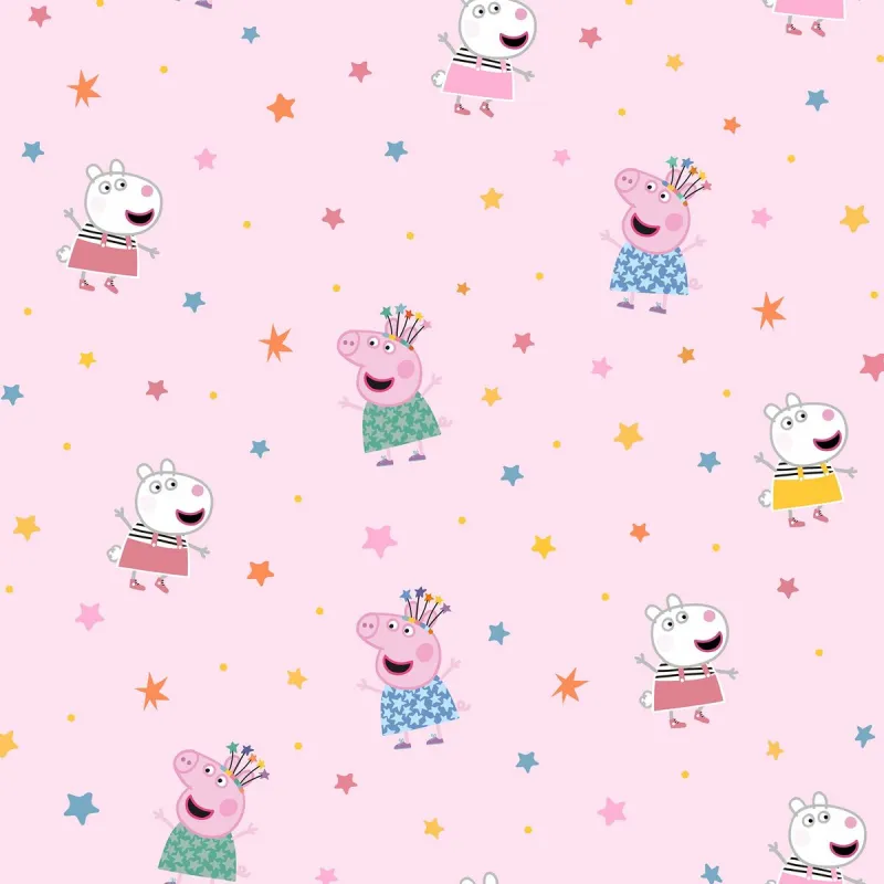 Peitto Peppa Pig Awesome Monivärinen 90 x 200 cm 90 x 1 x 200 cm