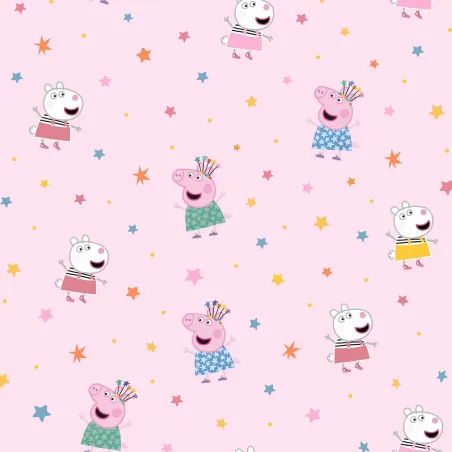 Peitto Peppa Pig Awesome Monivärinen 90 x 200 cm 90 x 1 x 200 cm